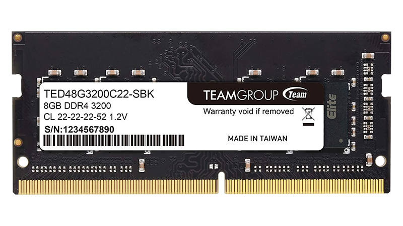 Team ノートPC用 SO-DIMM DDR4 3200MHz PC4-25600 8G