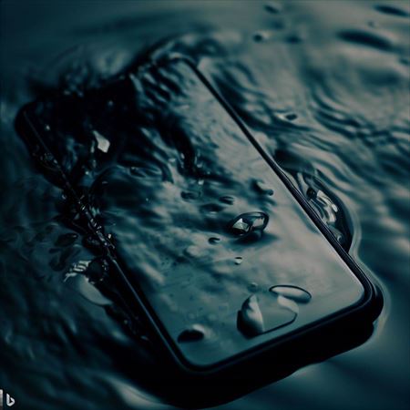 iPhoneの水没画像